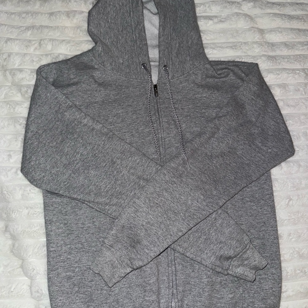 Men's Gray Hoodie Sweater
